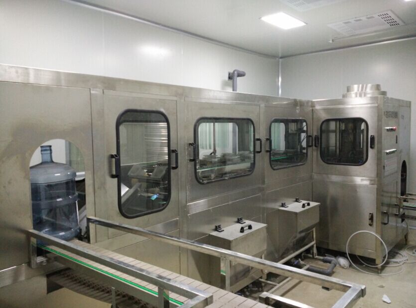 信陽白玉泉純凈水廠車間凈化裝修完工！